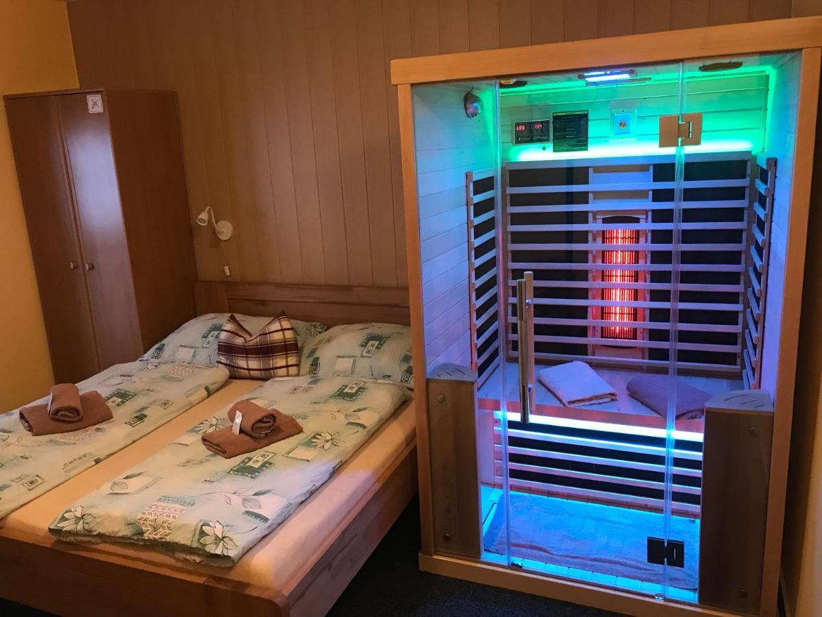 Pension Aura Spicak, Nektere Pokoje Se Saunou Železná Ruda Exteriör bild