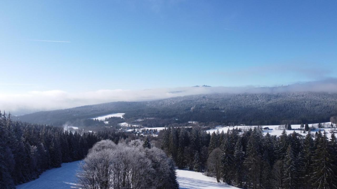 Pension Aura Spicak, Nektere Pokoje Se Saunou Železná Ruda Exteriör bild