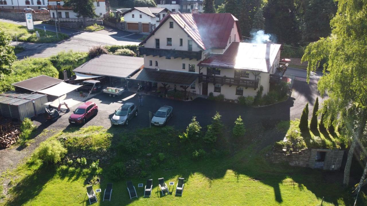 Pension Aura Spicak, Nektere Pokoje Se Saunou Železná Ruda Exteriör bild