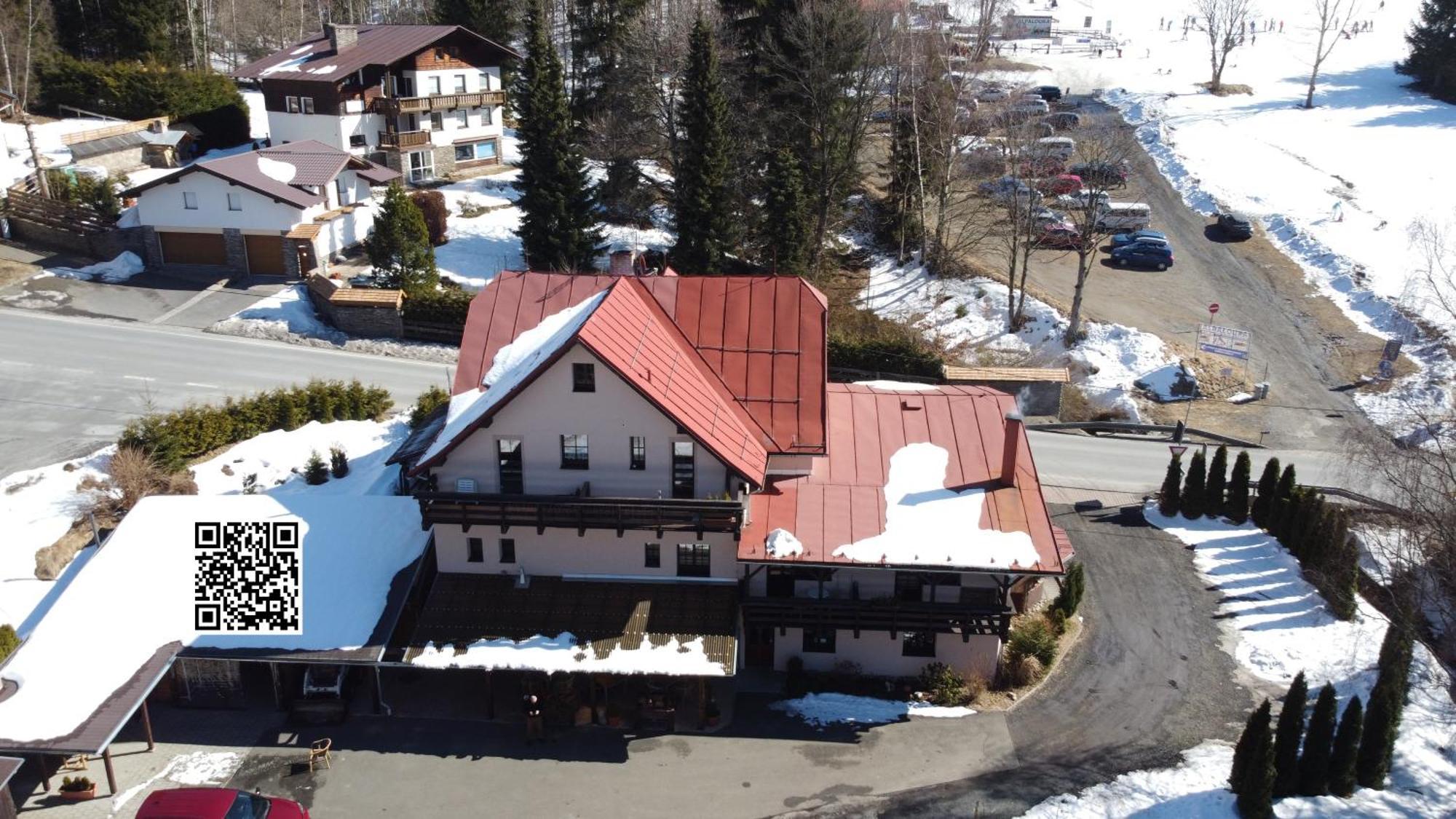 Pension Aura Spicak, Nektere Pokoje Se Saunou Železná Ruda Exteriör bild