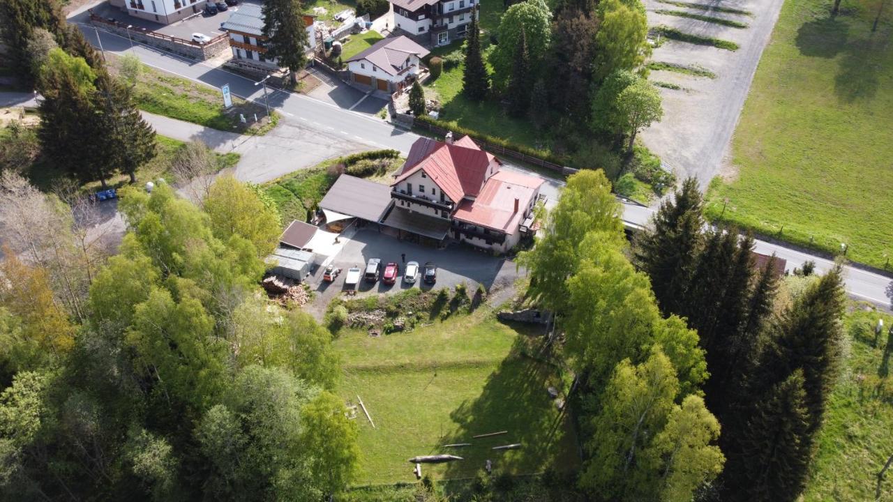 Pension Aura Spicak, Nektere Pokoje Se Saunou Železná Ruda Exteriör bild